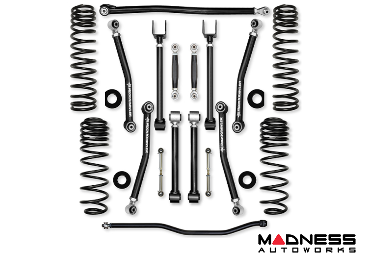 Jeep Wrangler JL Lift Kit - Rock Krawler - Adventure X (No Limits) - 2021+